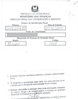Cartão de Identificação Fiscal 